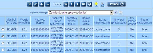 zatwirdzanie